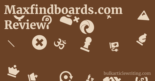 Maxfindboards.com Review 1 by Partners