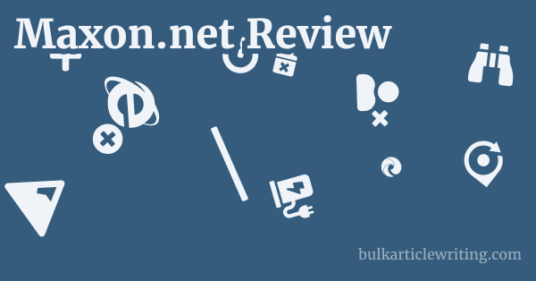 Maxon.net Review 1 by