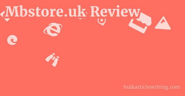 Mbstore.uk Review 1 by