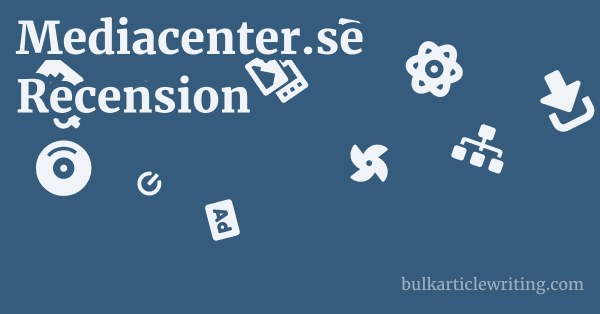 Mediacenter.se Recension 1 by
