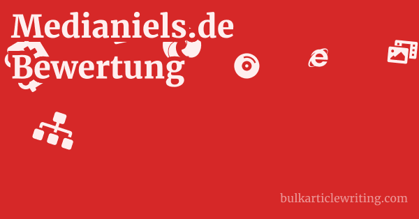 Medianiels.de Bewertung 1 by