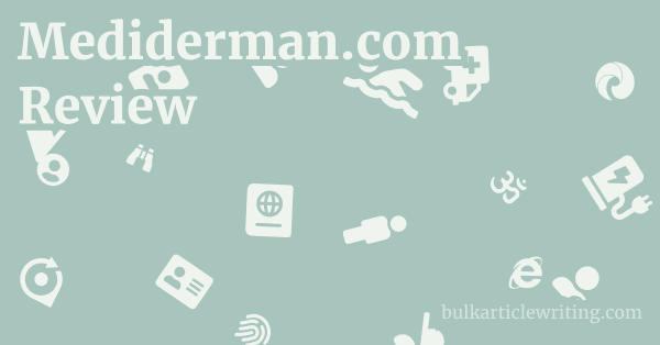 Mediderman.com Review 1 by