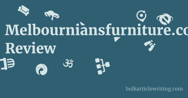 Melbourniansfurniture.com.au Review 1 by