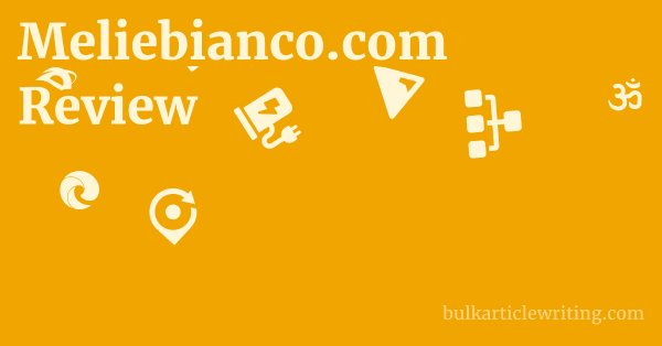 Meliebianco.com Review 1 by