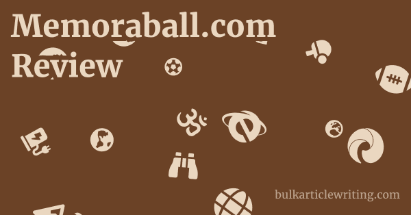 Memoraball.com Review 1 by