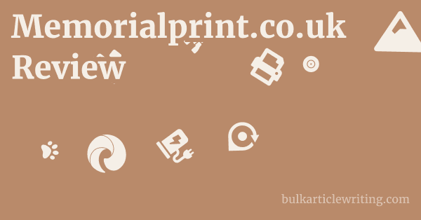 Memorialprint.co.uk Review 1 by