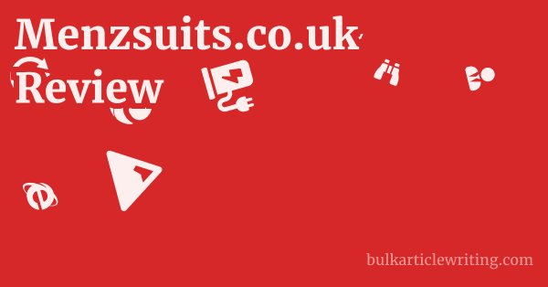Menzsuits.co.uk Review 1 by