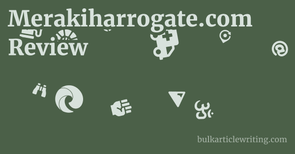 Merakiharrogate.com Review 1 by