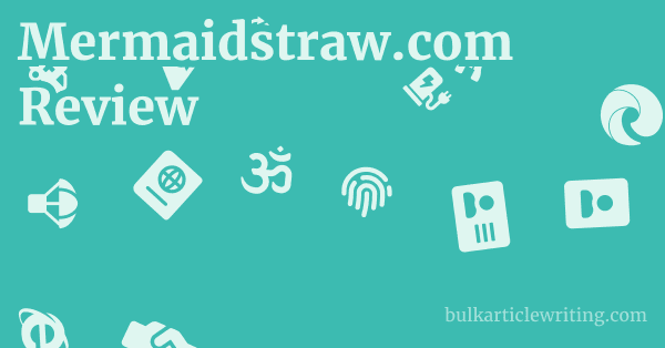 Mermaidstraw.com Review 1 by