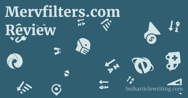 Mervfilters.com Review 1 by