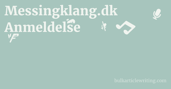 Messingklang.dk Anmeldelse 1 by