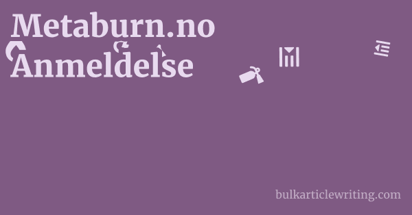Metaburn.no Anmeldelse 1 by Partners