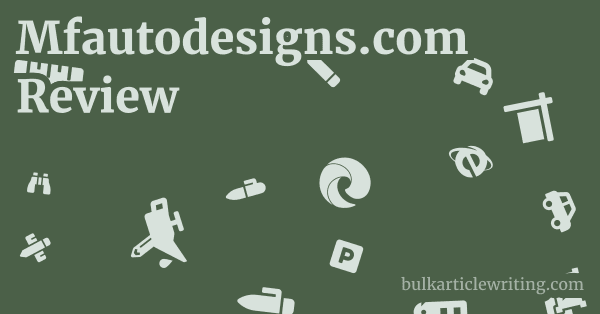 Mfautodesigns.com Review 1 by