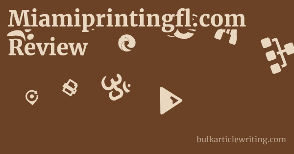 Miamiprintingfl.com Review 1 by