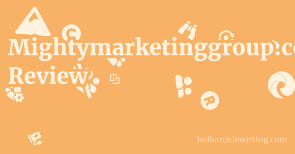 Mightymarketinggroup.co.uk Review 1 by