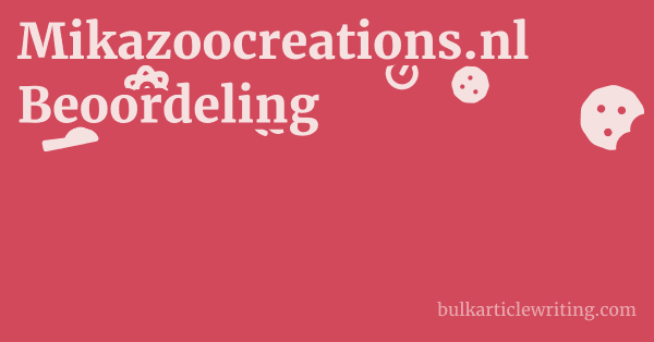 Mikazoocreations.nl Beoordeling 1 by