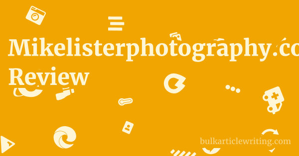 Mikelisterphotography.co.uk Review 1 by
