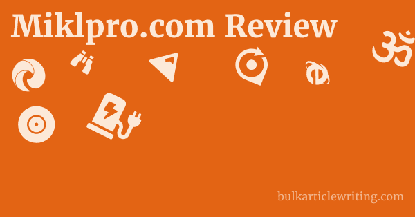 Miklpro.com Review 1 by