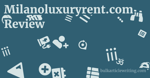 Milanoluxuryrent.com Review 1 by