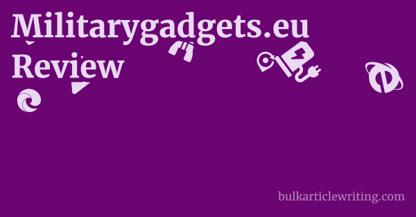 Militarygadgets.eu Review 1 by