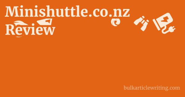 Minishuttle.co.nz Review