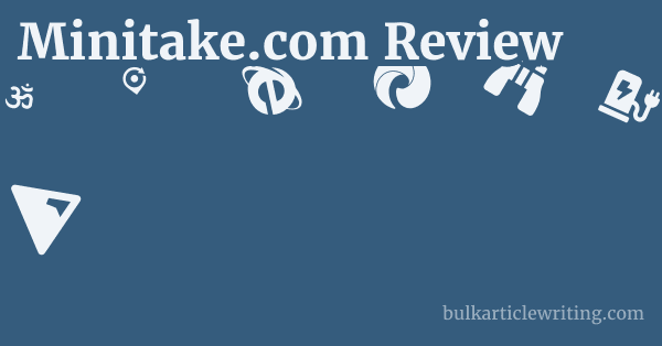 Minitake.com Review 1 by