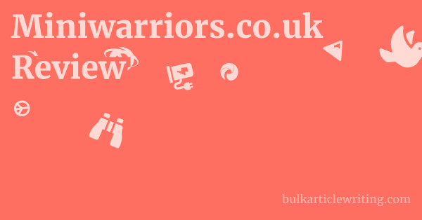 Miniwarriors.co.uk Review 1 by