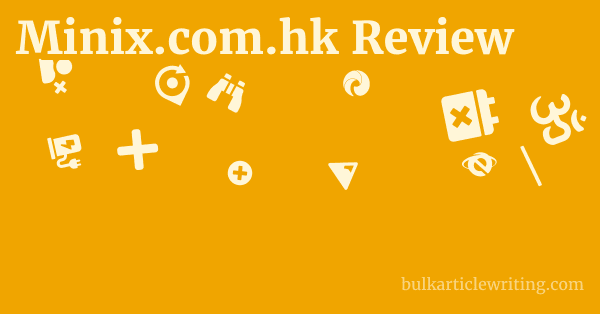 Minix.com.hk Review 1 by