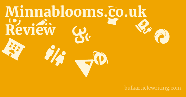 Minnablooms.co.uk Review 1 by