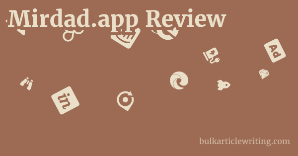 Mirdad.app Review 1 by