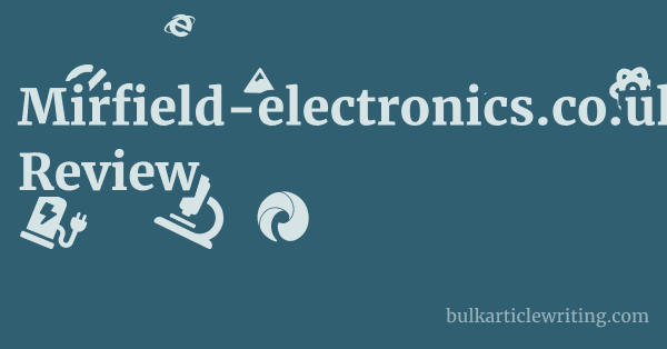 Mirfield-electronics.co.uk Review 2 by Mirfield-electronics.co.uk Review 1 by