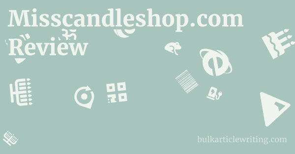 Misscandleshop.com Review 1 by