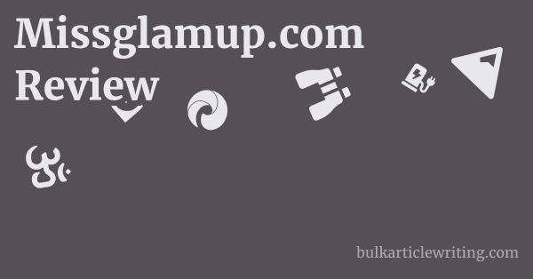 Missglamup.com Review 1 by