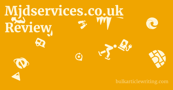 Mjdservices.co.uk Review 1 by Partners