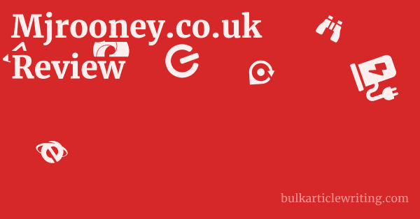 Mjrooney.co.uk Review 1 by