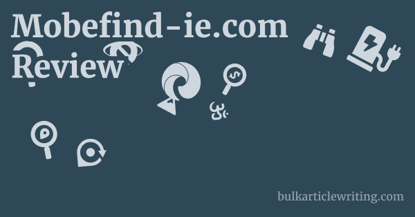 Mobefind-ie.com Review 1 by