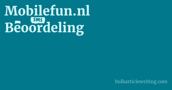 Mobilefun.nl Beoordeling 1 by