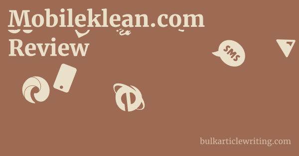 Mobileklean.com Review 1 by