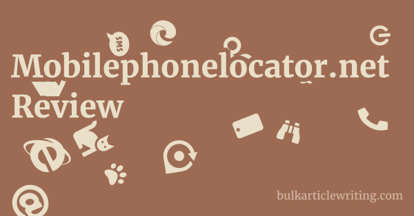 Mobilephonelocator.net Review 1 by
