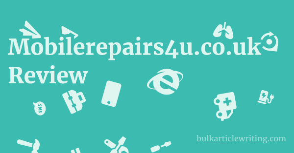 Mobilerepairs4u.co.uk Review 1 by Partners