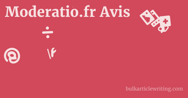 Moderatio.fr Avis 1 by