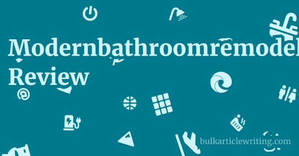 Modernbathroomremodelandrenovationoakland.com Review 1 by