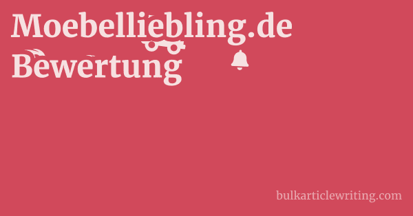 Moebelliebling.de Bewertung 1 by