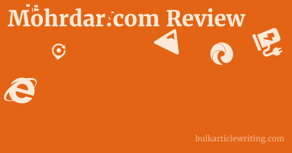 Mohrdar.com Review 1 by