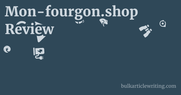 Mon-fourgon.shop Review 1 by