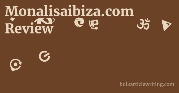 Monalisaibiza.com Review 1 by