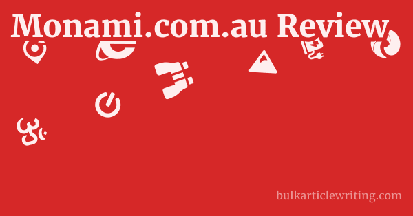 Monami.com.au Review 1 by