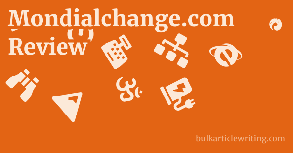 Mondialchange.com Review 1 by