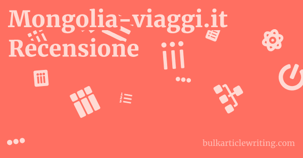 Mongolia-viaggi.it Recensione 1 by