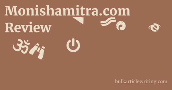 Monishamitra.com Review 1 by